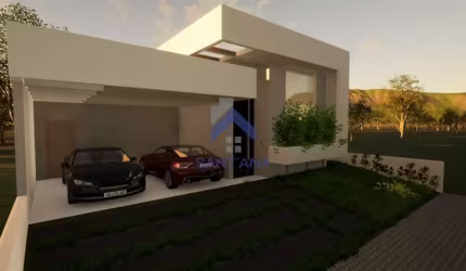 Casa em condomínio fechado com 3 quartos à venda na Avenida das Palmeiras, 100, Bairro do Grama, Caçapava por R$ 950.000