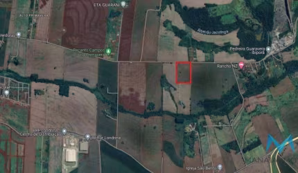 Terreno à venda, 48.400 m² - Rua Jordelino Silva - Jardim Primavera - Londrina/PR
