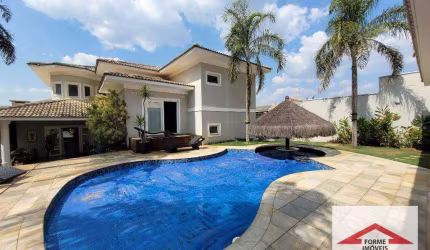 Casa com 4 dormitórios à venda no Condomínio Terras de São Carlos, 580 m² por R$ 3.950.000 - Terras de São Carlos - Caxambú - Jundiaí/SP