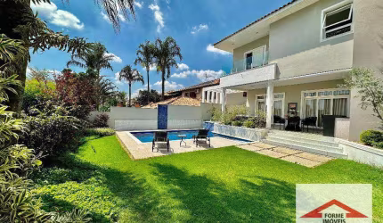 Casa com 3 suítes à venda Palmeiras da Malota, 375 m² por R$ 3.450.000 - Malota - Jundiaí/SP