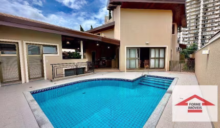 Casa com 4 suítes à venda, 404 m² Condomínio Laranjeiras por R$ 4.500.000 - Anhangabaú - Jundiaí/SP.