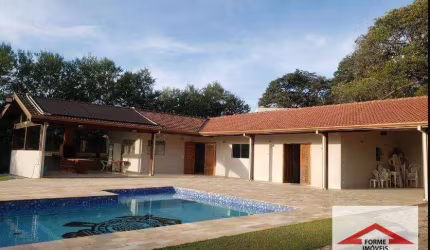 Chácara com 4 suítes para alugar, 5800 m² por R$ 11.000/mês - Jardim Itália - Jundiaí/SP