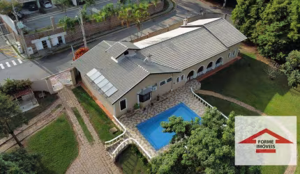 Chácara com 4 suítes à venda, 5487 m² por R$ 3.900.000 - Medeiros - Jundiaí/SP.