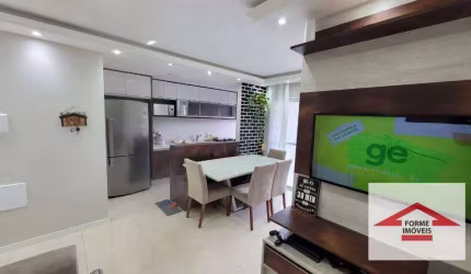Apartamento MOBILIADO com 2 quartos, sendo 1 suíte à venda, 67 m² por R$ 631.000 - Tons de Ipanema - Medeiros - Jundiaí/SP