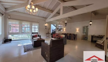 Casa com 5 quartos, sendo 3 suítes - 511 m² - venda por R$ 4.200.000 ou aluguel por R$ 17.900,00 - Cond Teresa Cristina - Jundiaí/SP.