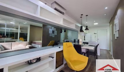 Apartamento/Flat MOBILIADO com 1 suíte para alugar, 49 m² por R$ 3.200,00 - Condomínio Linea - Centro - Jundiaí/SP.