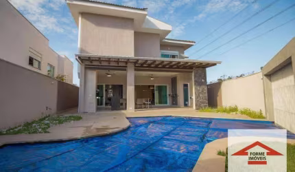 Casa com 3 suítes à venda no Bosque do Jatobás, 357 m² por R$ 2.800.000 - Engordadouro - Jundiaí/SP