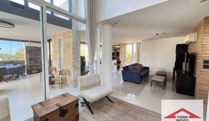 Casa com 3 quartos, 300 m² - venda por R$ 4.500.000 ou aluguel por R$ 19.000,00/mês - Cond. Veduta Rossa - Cidade Santos Dumont - Jundiaí/SP