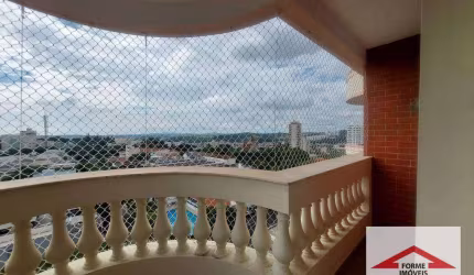 Apartamento de 220 m² com 4 quartos para alugar por R$ 5.500/mês (pacote condomínio + IPTU inclusos) Edifício Acapulco, Centro, Jundiaí/SP