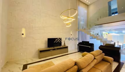 Casa com 5 dormitórios à venda, 300 m² por R$ 2.980.000,00 - Loteamento Reserva Ermida - Jundiaí/SP