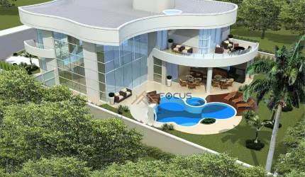 Casa com 4 dormitórios à venda, 564 m² por R$ 5.500.000,00 - Medeiros - Jundiaí/SP