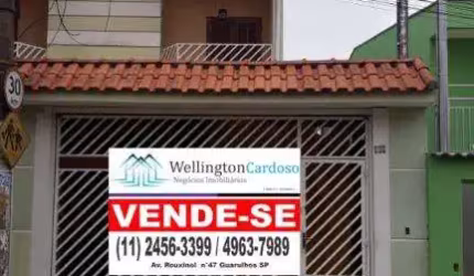 Sobrado com 3 dormitórios à venda, 140 m² por R$ 600.000 - Jardim Pinhal - Guarulhos/SP