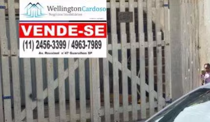 Casa com 1 dormitório à venda por R$ 350.000 - Parque Flamengo - Guarulhos/SP