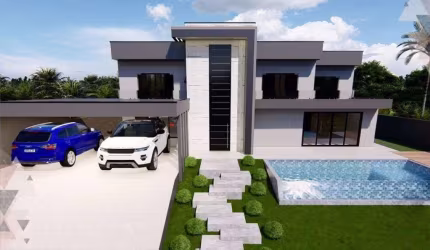 Casa com 3 suites, moderna à venda, 200 m² por R$ 1.700.000 - Jardim Estância Brasil - Atibaia/SP