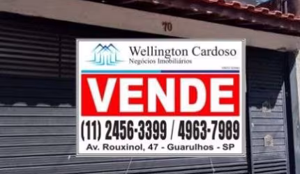 Sobrado com 2 dormitórios à venda, 154 m² por R$ 500.000 - Parque Flamengo - Guarulhos/SP