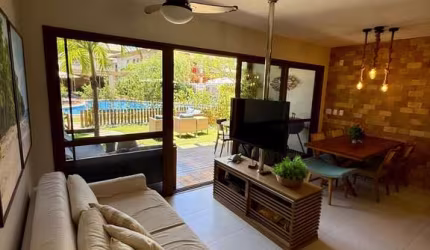 Itacimirim, Apartamento Duplex  Para Venda, 02 Suítes, 93,44m2,                     Porteira Fechada, Frente ao Mar, Camaçari/BA.