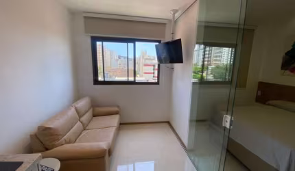 STUDIO - HOUSE PITUBA,  APARTAMENTO PARA VENDA, QUARTO E SALA,  25M2, PORTEIRA  FECHADA, MOBILIADO, NASCENTE, SALVADOR/BA.