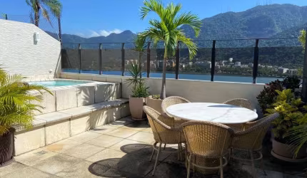 Cobertura com 5 quartos à venda na Avenida Epitácio Pessoa, Lagoa, Rio de Janeiro, 280 m2 por R$ 5.799.000