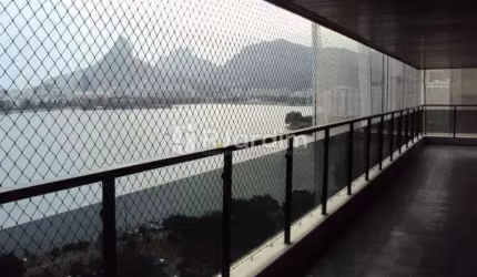 Apartamento com 4 quartos para alugar na Avenida Epitácio Pessoa, Lagoa, Rio de Janeiro, 319 m2 por R$ 35.000