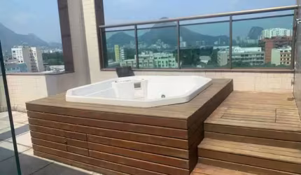 Cobertura com 3 quartos para alugar na Avenida Visconde de Albuquerque, Leblon, Rio de Janeiro, 166 m2 por R$ 40.000