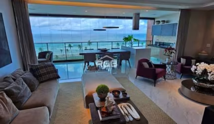 D’Azur 4 suítes Frente Mar Finamente Decorado em Jaguaribe R$ 4.400.000,00