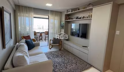 Apartamento 1/4 e Sala Vista Mar Andar Alto no Caminho das Árvores R$ 580.000,00