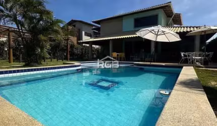 Casa 5 suítes Porteira Fechada no Cond. Paraíso do Mar Guarajuba R$ 3.900.000,00