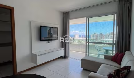 ALUGUEL Apartamento 1/4 e sala Vista Mar MOBILIADO no Itaigara R$ 4.500.0,00