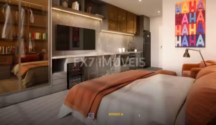 Apartamento flat no Cambuí, aceita 200 mil em veículo, estuda imóvel, pronto para AIRBNB, imóvel na planta, entrega em 2026