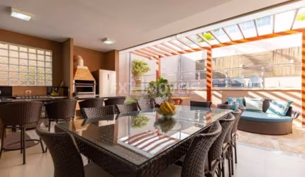 Imperdível casa de condomínio à venda em Campinas-SP, no Swiss Park: 3 quartos, 3 suítes, 3 salas, 5 banheiros, 4 vagas, 298m²