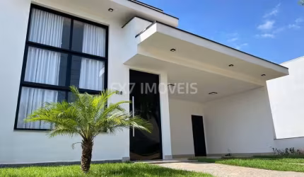 Linda Casa de Condomínio à Venda em Hortolândia-SP  3 Quartos, 3 Suítes, 2 Salas, 3 Banheiros, 4 Vagas - Jardim Golden Park Residence