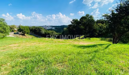 Terreno em Condomínio de Luxo à Venda em Valinhos-SP na Chácara das Nações - 2.931,00 m² de Área