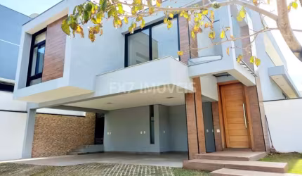 Casa de Condomínio de Luxo à Venda em Campinas-SP, no Swiss Park: 3 Quartos, 3 Suítes, 3 Salas, 5 Banheiros, 4 Vagas, 350m².