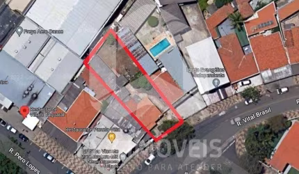 Terreno a venda no Jardim Bela Vista. Lote com 425m2 amplo