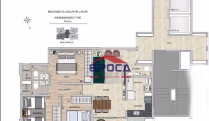 Apartamento à venda, 73 m² por R$ 1.220.000,00 - Santa Efigênia - Belo Horizonte/MG