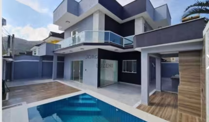 Casa em condomínio fechado com 4 quartos à venda na Rua João Marques Cadengo, Vargem Pequena, Rio de Janeiro, 200 m2 por R$ 980.000
