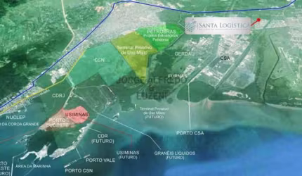 Terreno à venda na Estrada Reta do Rio Grande, Santa Cruz, Rio de Janeiro por R$ 12.000.000