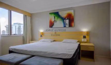 Flat com 2 quartos à venda na Avenida Gastão Senges, Barra da Tijuca, Rio de Janeiro, 65 m2 por R$ 480.000