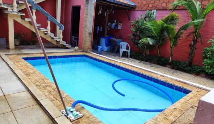 Casa à venda, 3 quartos, 4 vagas, Residencial Luiz Massud Coury - Rio das Pedras/SP