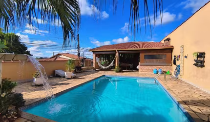Casa para Locação em Bom Jesus dos Perdões, Cidade Nova, 3 dormitórios, 1 suíte, 3 banheiros, 2 vagas