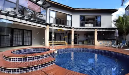 Casa para Locação em Atibaia, Condominio Porto Atibaia, 5 dormitórios, 5 suítes, 7 vagas