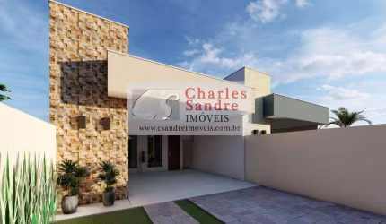 Casa para Venda em Aparecida de Goiânia, Cidade Satélite São Luiz, 3 dormitórios, 2 suítes, 3 banheiros, 2 vagas