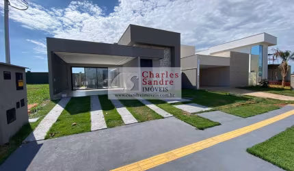 Casa em Condomínio para Venda em Senador Canedo, Terras Alpha Residencial 1, 3 dormitórios, 3 suítes, 4 banheiros, 4 vagas