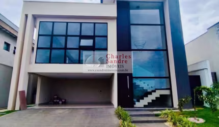 Casa em Condomínio para Venda em Senador Canedo, Jardins Bolonha, 4 dormitórios, 4 suítes, 5 banheiros, 5 vagas