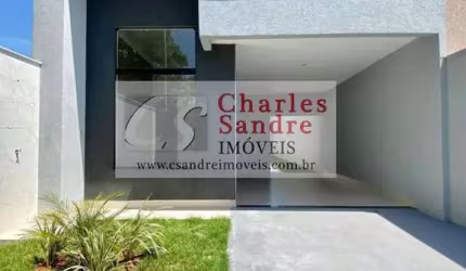 Casa para Venda em Aparecida de Goiânia, Parque Itatiaia, 3 dormitórios, 1 suíte, 2 banheiros, 2 vagas