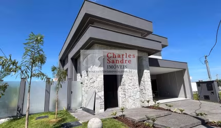 Casa em Condomínio para Venda em Senador Canedo, Jardins Capri, 3 dormitórios, 3 suítes, 4 banheiros, 4 vagas