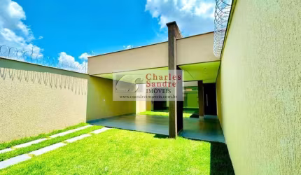 Casa para Venda em Aparecida de Goiânia, Jardim Maria Inês, 3 dormitórios, 1 suíte, 2 banheiros, 4 vagas