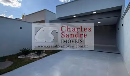 Casa para Venda em Aparecida de Goiânia, Setor Serra Dourada - 3ª Etapa, 3 dormitórios, 3 suítes, 3 banheiros, 4 vagas