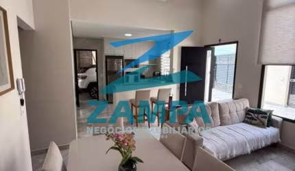 CASA TÉRREA COM 3 QUARTOS (1 SUITE COM AR), ESPAÇO GOURMET MODERNO E 3 VAGAS DE GARAGEM