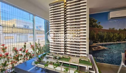 Apartamento de 83m², com 03 quartos (02 suítes), varanda gourmet, 02 vagas de garagem e posição nascente - Parquelândia, Fortaleza - CE